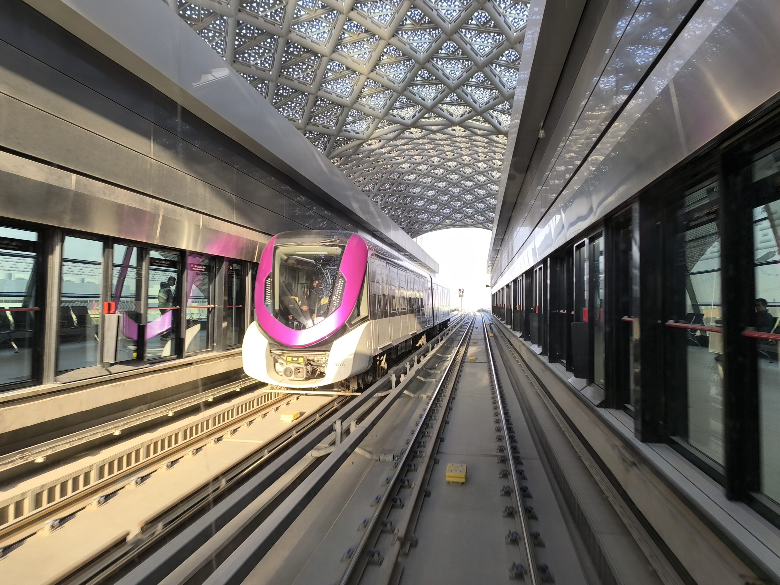 Die Metro in Riad wurde eröffnet